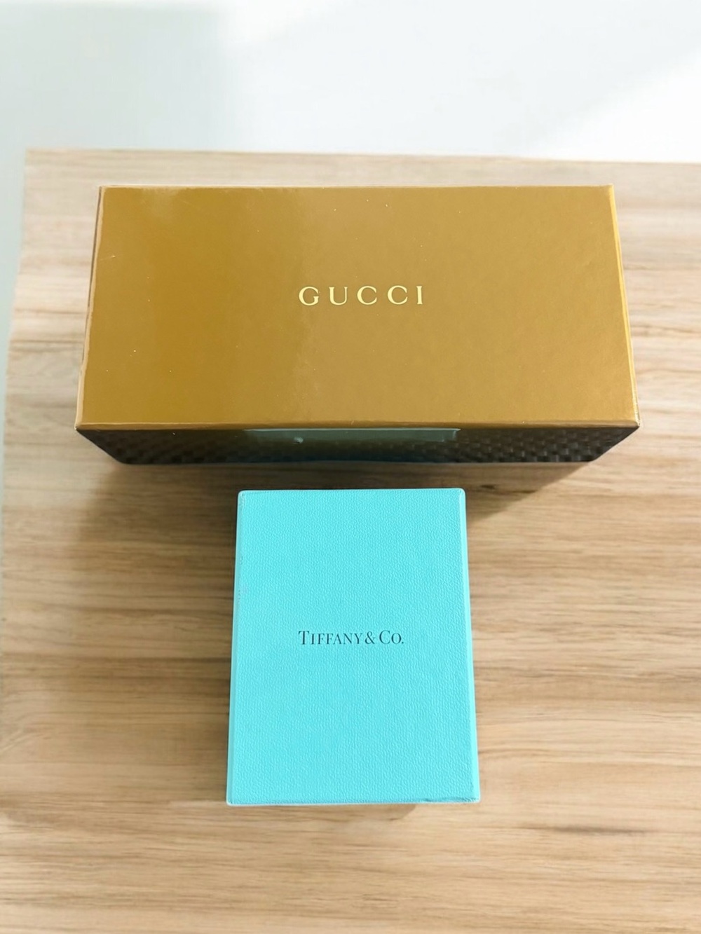 Gucci Box & Tiffany & Co Box ( Set of 2 )